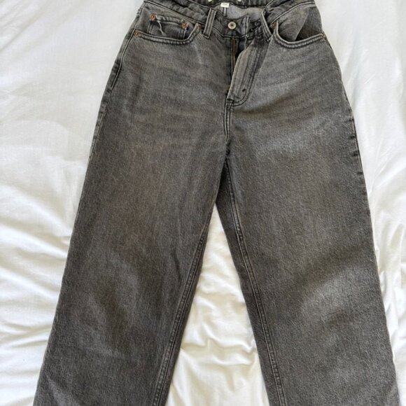 A&F The Vintage Straight High Rise, 25/0, Curve Love - Picture 1 of 2